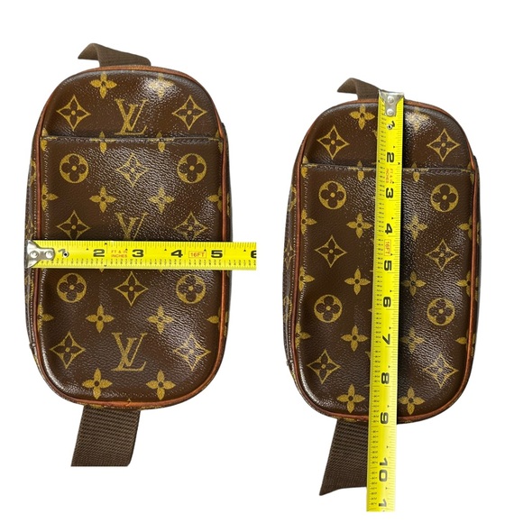 Louis Vuitton Brown and Gold Crossbody Bag - Picture 14 of 16